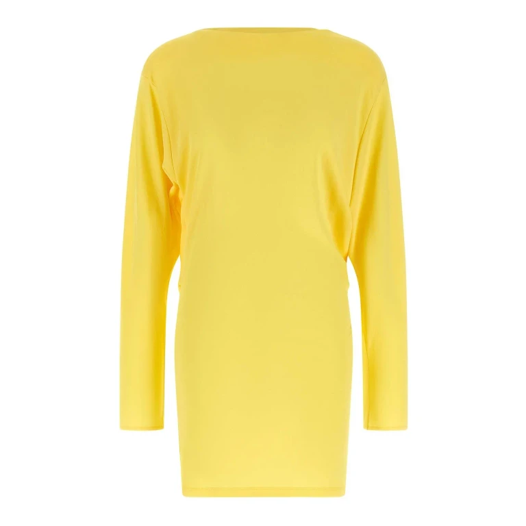 Jacquemus Robe Au Genou - Jaune