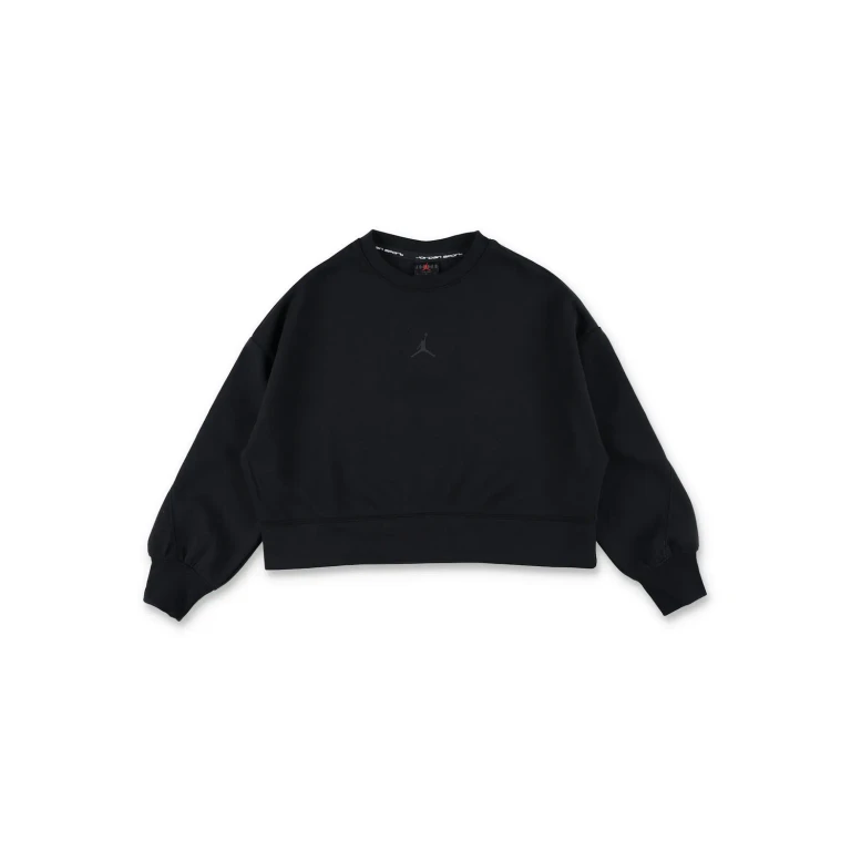 Boy's Cotton-Blend Crew Neck Sweatshirt with Tone-on-Tone Logo (45F583023)