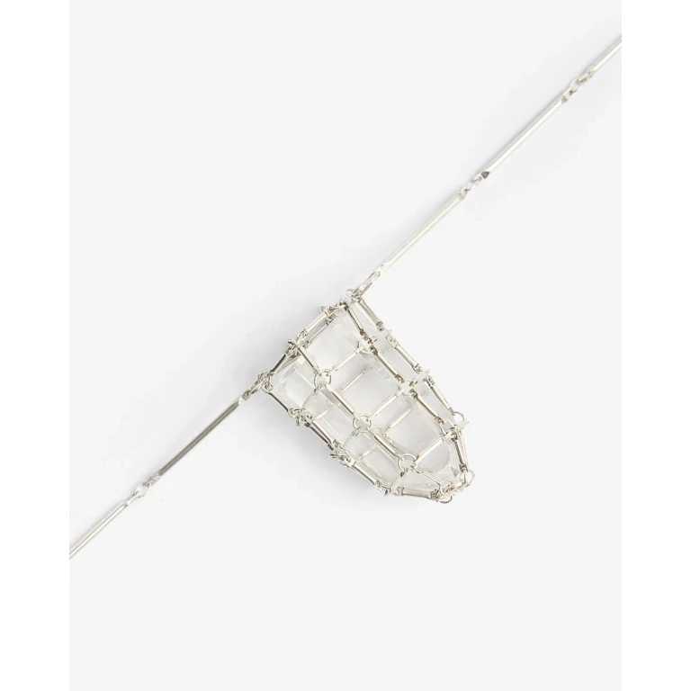 Sautoir Rock Crystal - Femme - Argenté - Isabel Marant