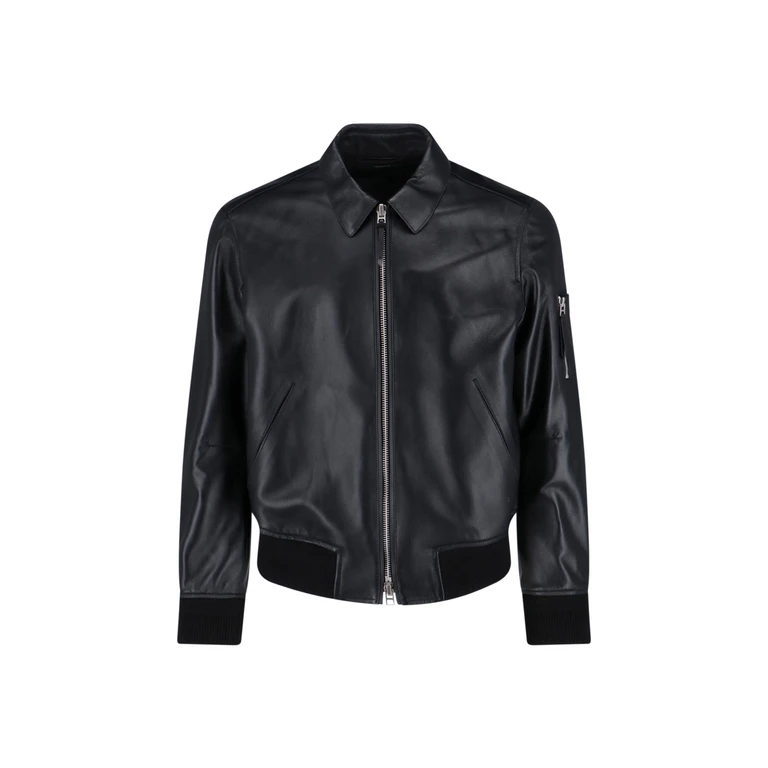 Jackets Black Lamb Leather - Men