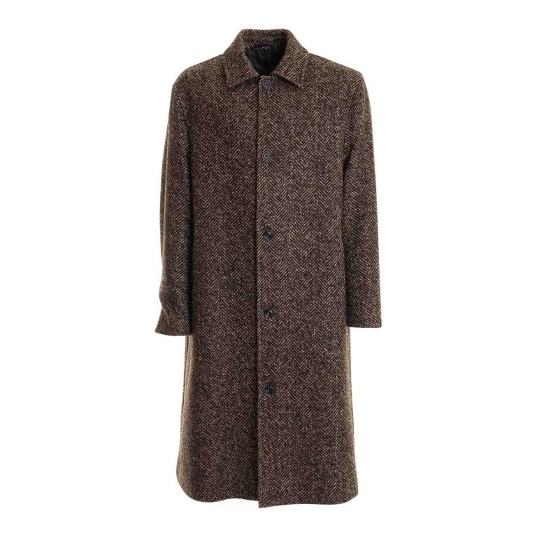 로베르토 카발리 여성용 숏 코트 - 브라운