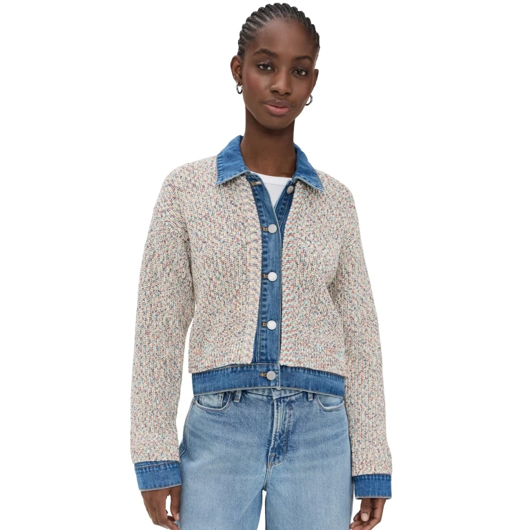 BLANKNYC Happy Place Sweater Multi Color L