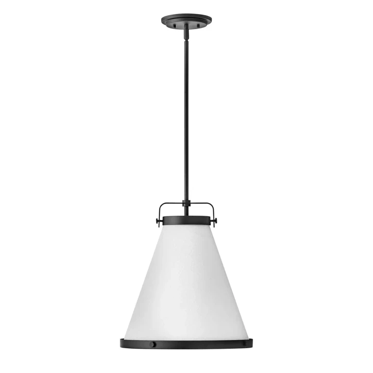 Black LED Pendant from the Lexi Collection