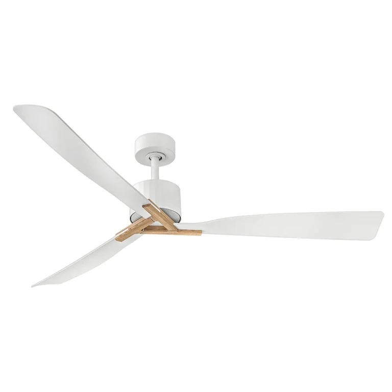 Matte White 60" Ceiling Fan from the Rafter Collection