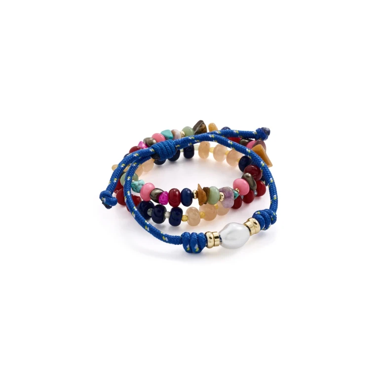 BaubleBar Bold Type Bracelet Set Multi One Size