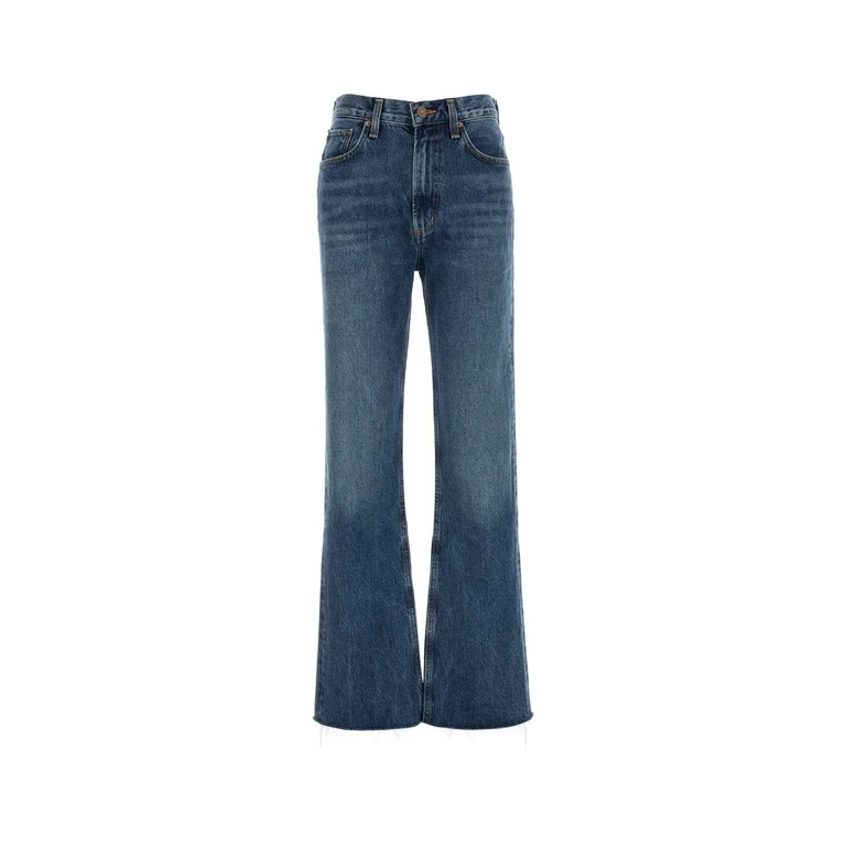 Agolde Denim Leena Jeans Placebodkvintindcut Exterior: Cotton Lyocell - Women