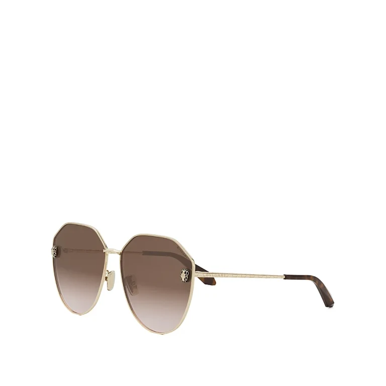 Bvlgari Serpenti Pilot Sunglasses, 61mm