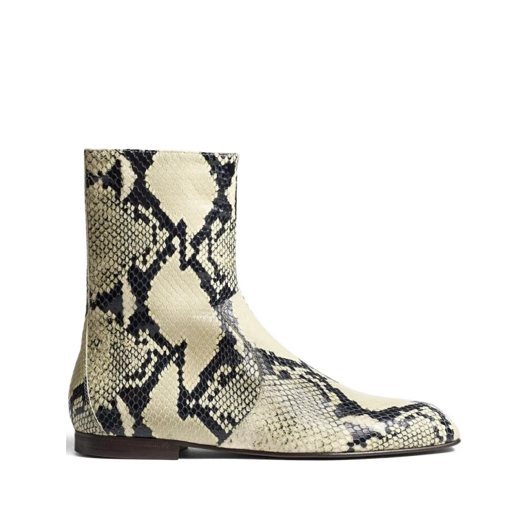 Khaite Colt Leather Boots