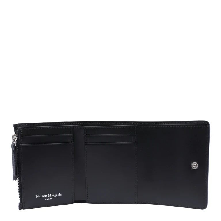 Maison Margiela Wallets Black Lea - Unisex