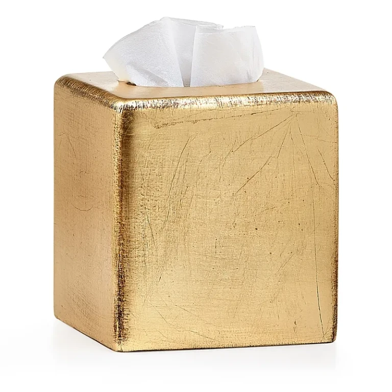 Labrazel Ava Gold Tone Tissue Cover
