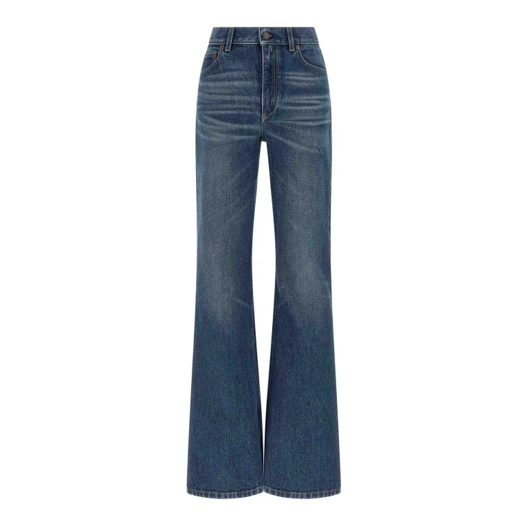 Chloe' Jean Évasé - Bleu