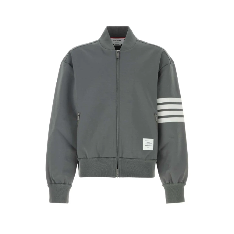 THOM BROWNE Jacket Men color Grey (MJT569AJ0242035)