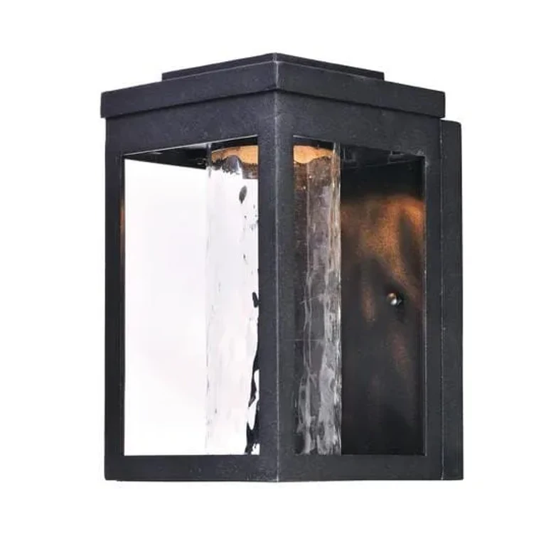 Maxim Salon LED Outdoor Wall Lantern in Black