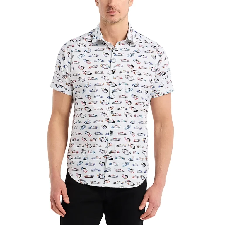 Robert Graham Neon Wheels Button Down Shirt