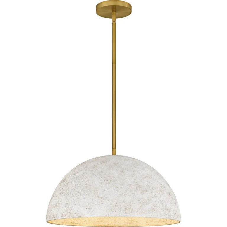 Brushed Gold Pendant from the Portia Collection
