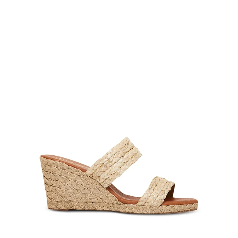 Andre Assous Women's Nolita Slip On Espadrille Wedge Sandals