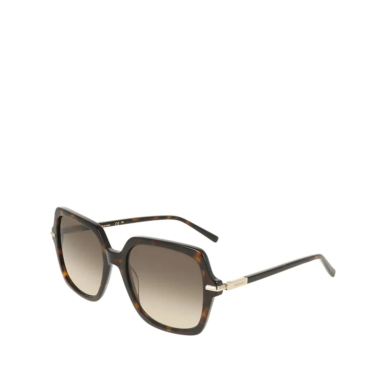 Ferragamo Rectangle Prisma Sunglasses, 57mm
