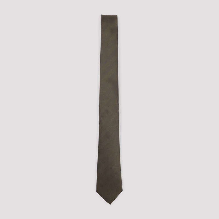 Tom Ford Mulberry Silk Tie Brown - Men