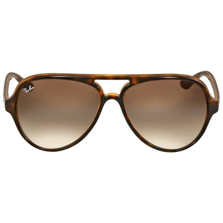 Ray-Ban Brow Bar Aviator Sunglasses, 59mm