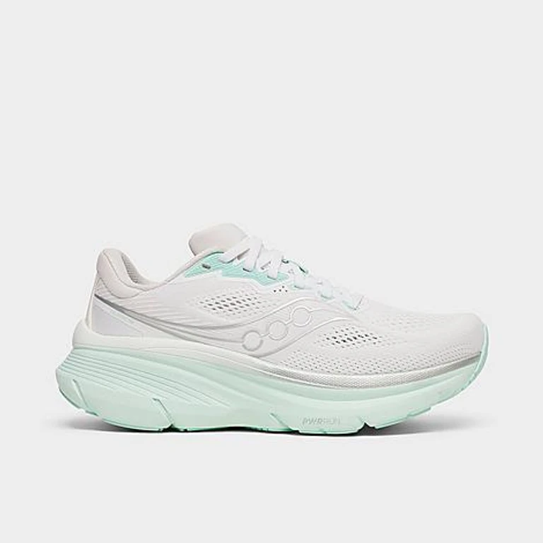 Saucony Women's Guide 19 Running Shoes in White/Hush Size: 5.0