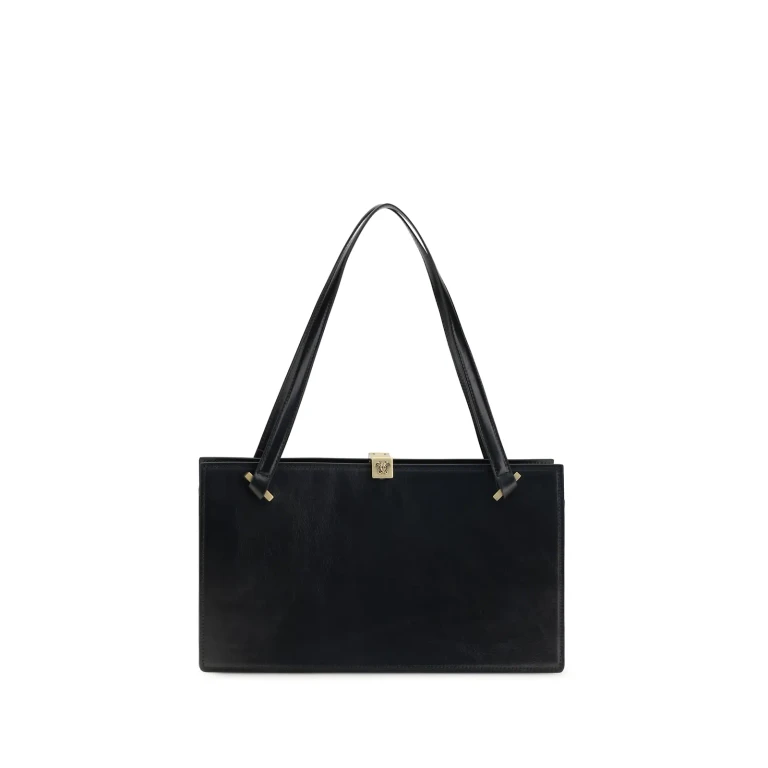 Versace Severine Shoulder Bag In Leather