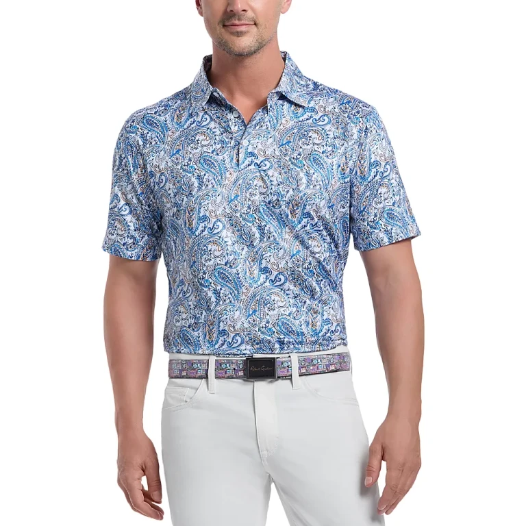 Robert Graham Matos Paisley Classic Fit Performance Polo Shirt