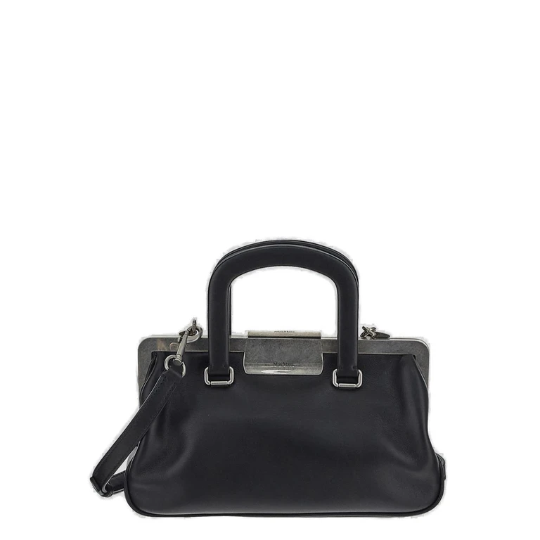 Max Mara Logo Detailed Top Handle Bag