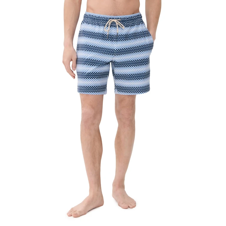 Fair Harbor The Bayberry 7 Swim Trunks Orange Beach L
