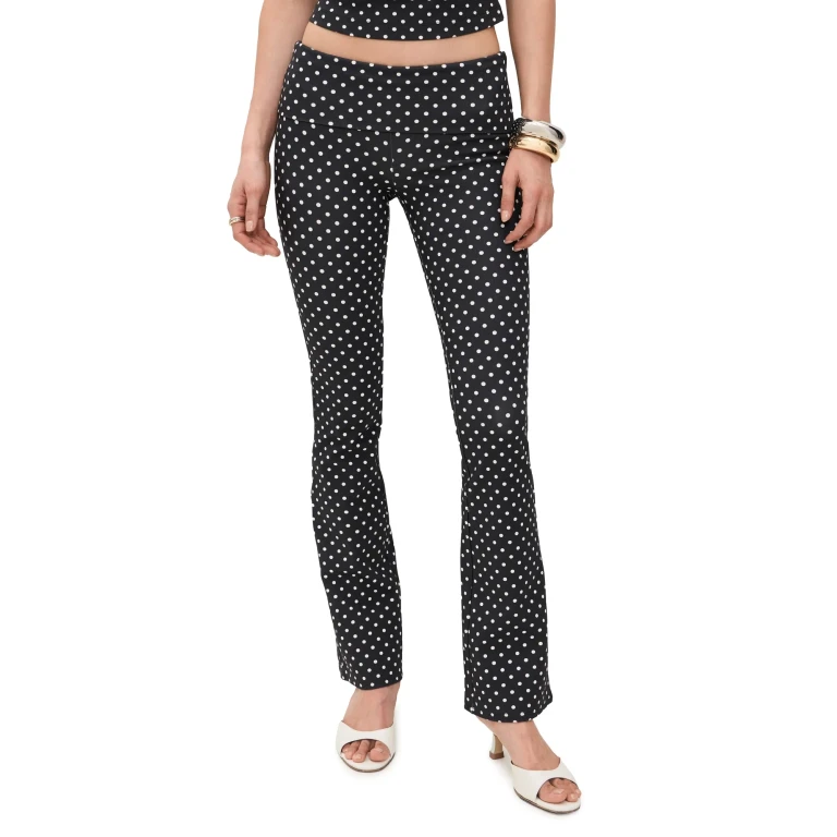 Miaou Alba Pants Black Small Dot L