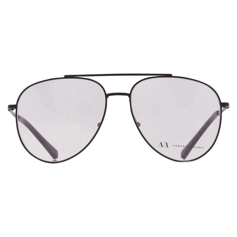 Armani Exchange Demo Pilot Mens Eyeglasses AX1055 6000 58