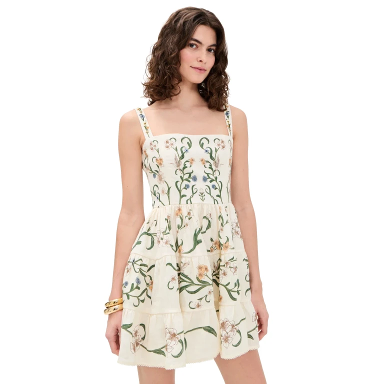 Agua by Agua Bendita Lima Mini Laguna Dress Multicolor XL