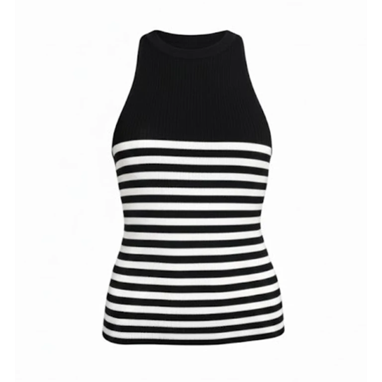 Max Mara Sweaters Black And White Vi Pl - Women