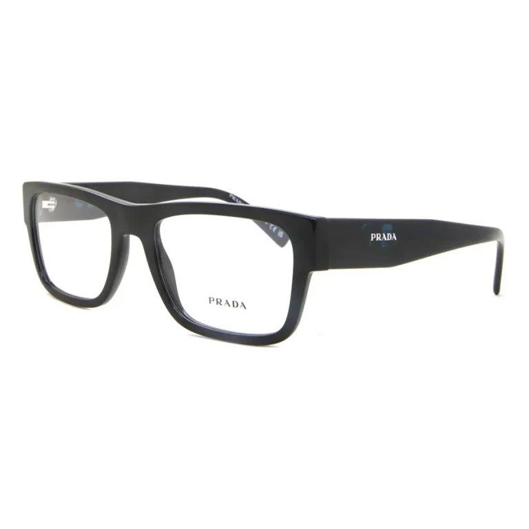 Prada Demo Square Mens Eyeglasses PR 15YV 1AB1O1 54