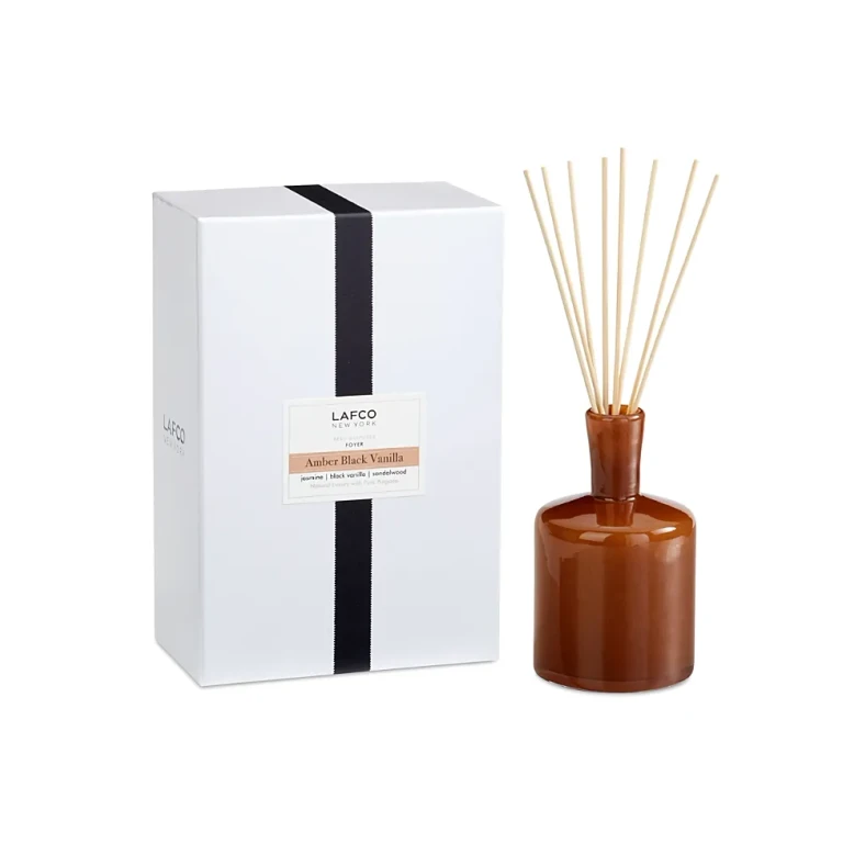 Lafco Amber Black Vanilla Signature Reed Diffuser, 15 oz.