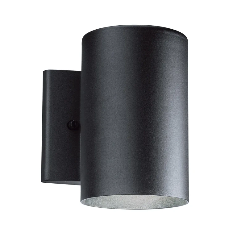 LED Outdoor Wall Lantern in Textured Black
