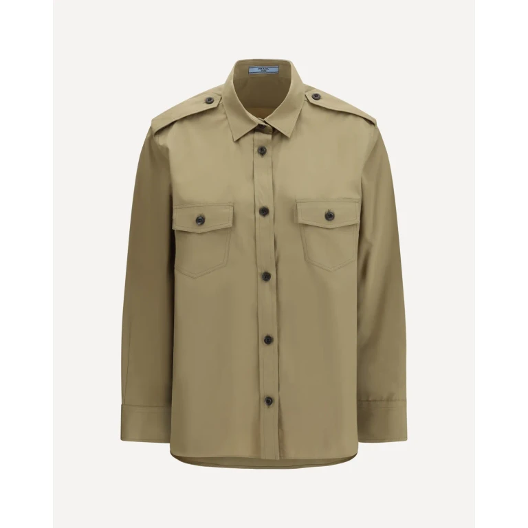 Prada Hemd aus Baumwollpopeline