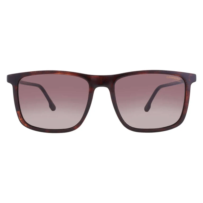 Carrera Brown Gradient Square Unisex Sunglasses CARRERA 231/S 0086/HA 55