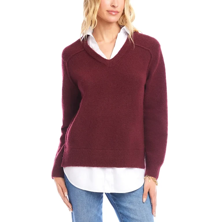 Karen Kane Layered Look Sweater