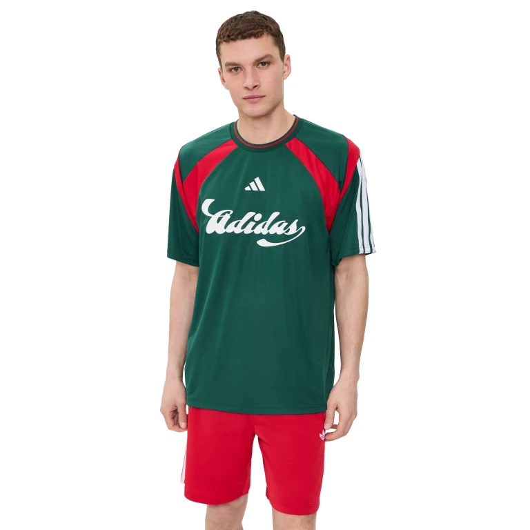 adidas House of Tiro Nations Track Top Team Dark Green/Better Scarlet M