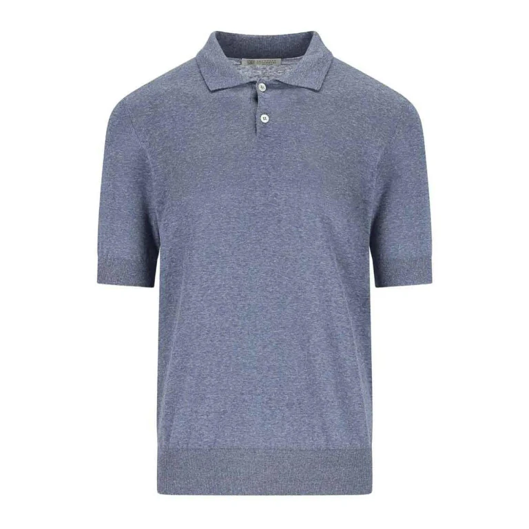 Brunello Cucinelli Polo - Denim