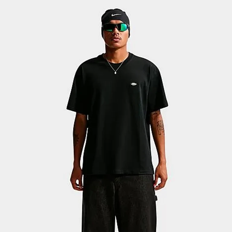 Nike Men's Sportswear Air Max 95 Logo T-Shirt in Black Size: XS