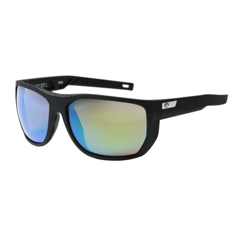 Costa Del Mar SANTIAGO Green Mirror Polarized Glass Rectangular Mens Sunglasses 6S9085 908502 63