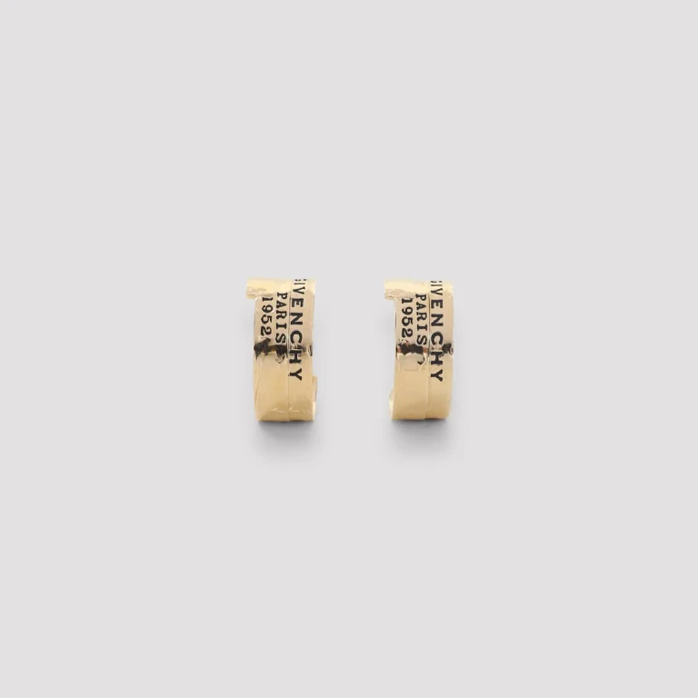 GIVENCHY - Givenchy Tape Hoops Earrings