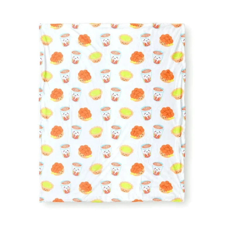 Minky Fleece Sensory Baby Blanket