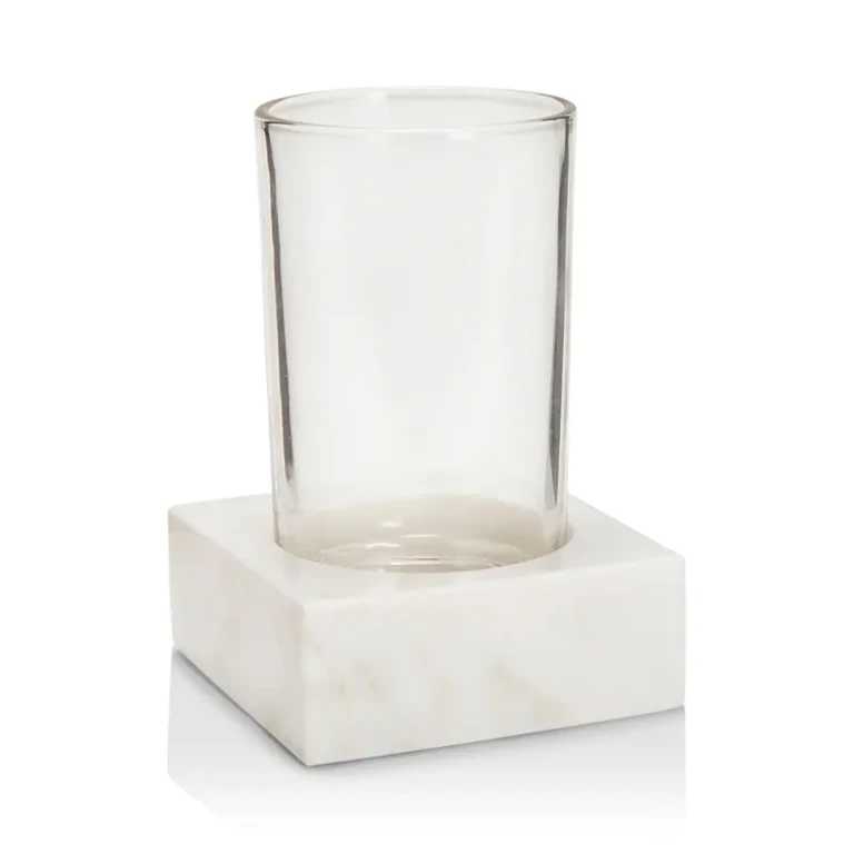Kassatex Marmol Tumbler & Holder
