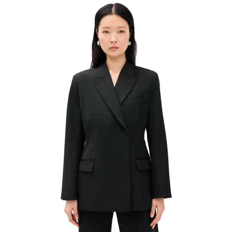 ANINE BING Aretha Blazer Black S