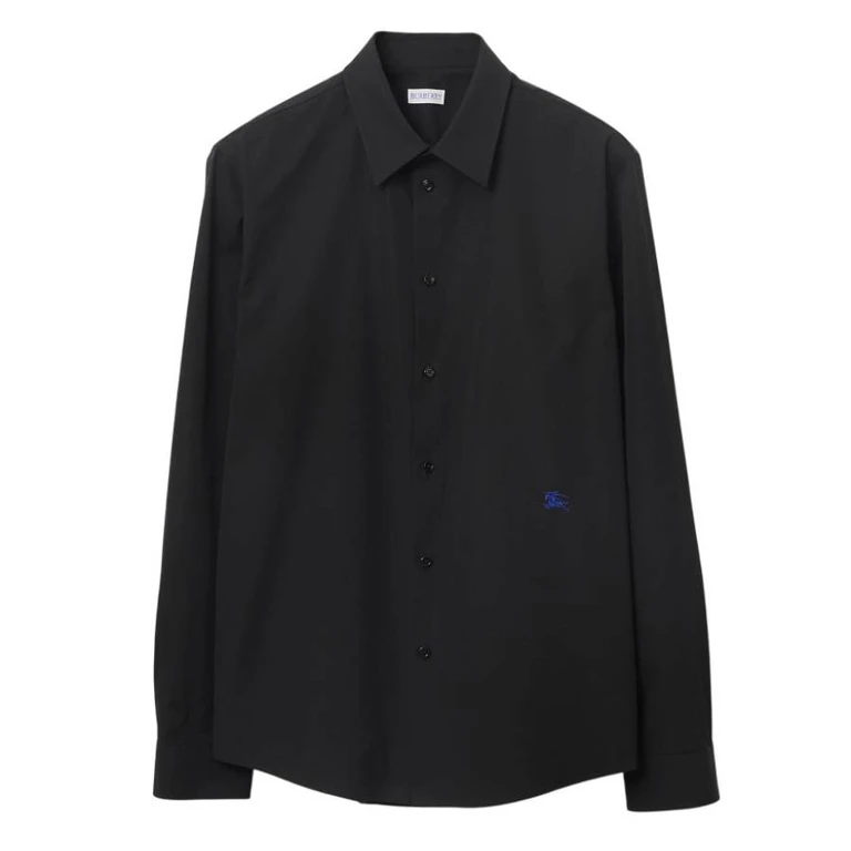 Burberry Long-Sleeved Cotton EKD Dress Shirt