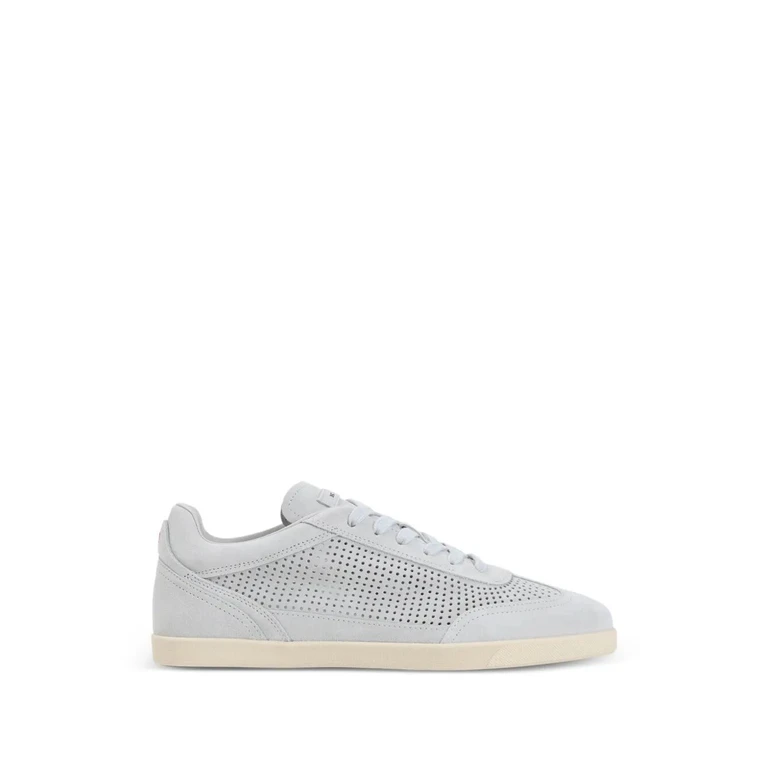 Kiton Sneakers White Calfskin Shoe - Men