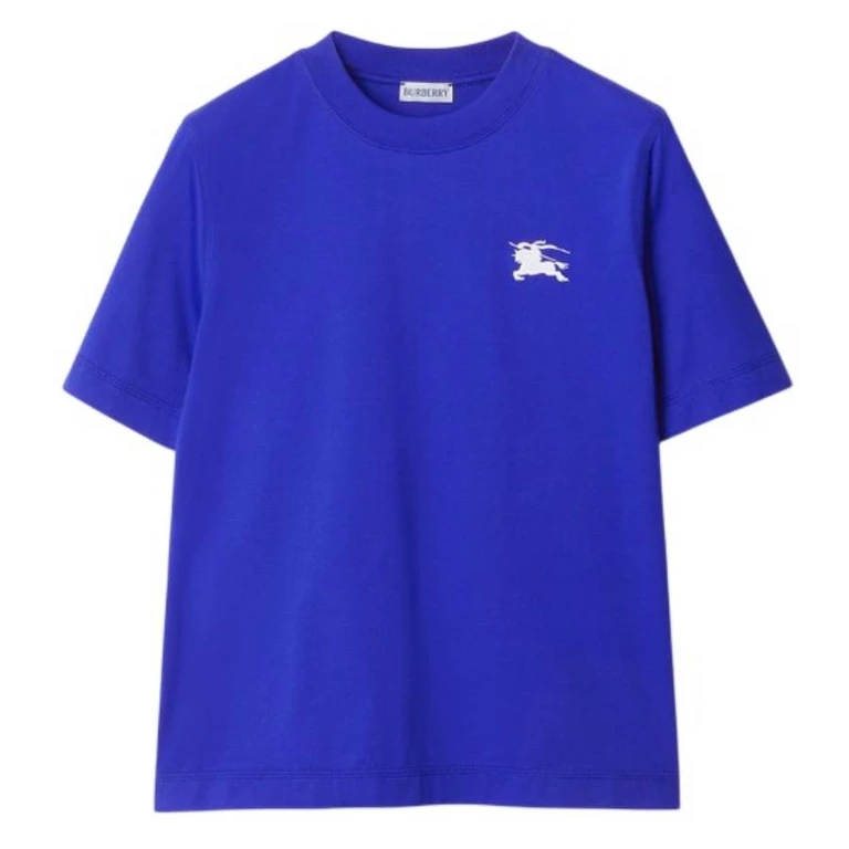 Burberry EKD Logo Embroidered Cotton T-Shirt