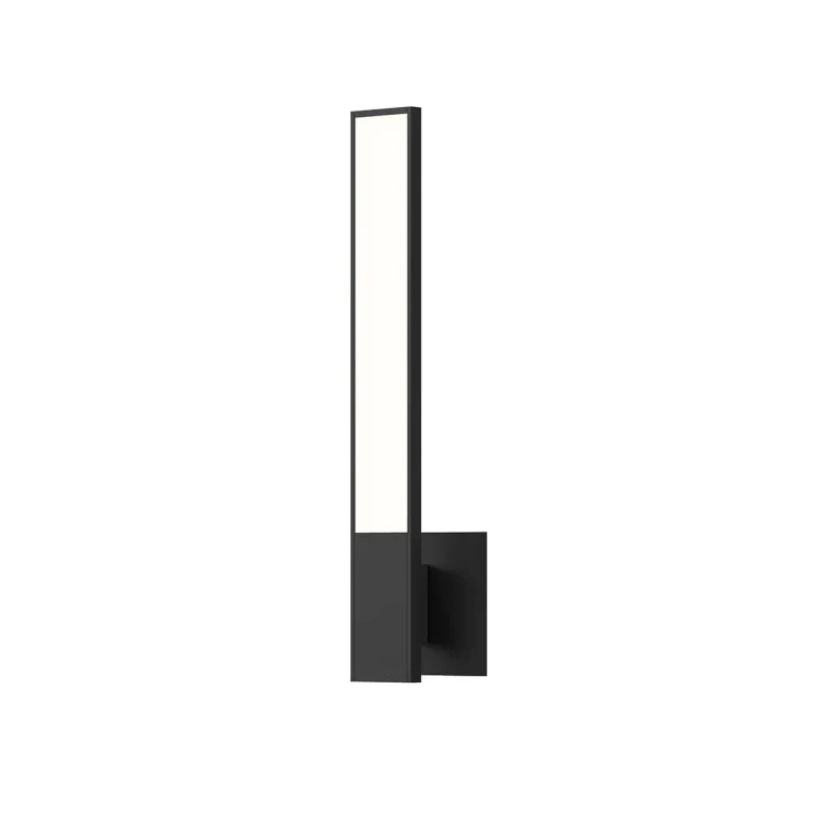 Planes 18" Wall Sconce in Satin Black